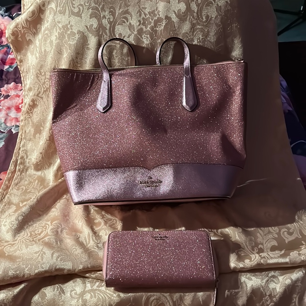 Purse with matching wallet